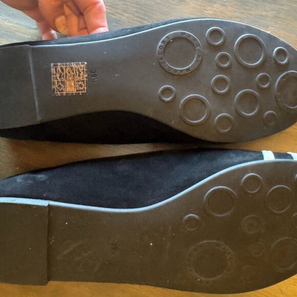 MARC by Marc Jacobs 39.5 Rue Kitty Velvet Loafers Black Cat Face Flats Slip Ons - Picture 7 of 8